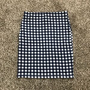 ❌❌ SOLD!!!Checkered pencil skirt.